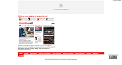 Desktop Screenshot of antigo.esquerda.net