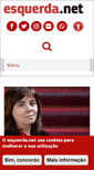 Mobile Screenshot of esquerda.net